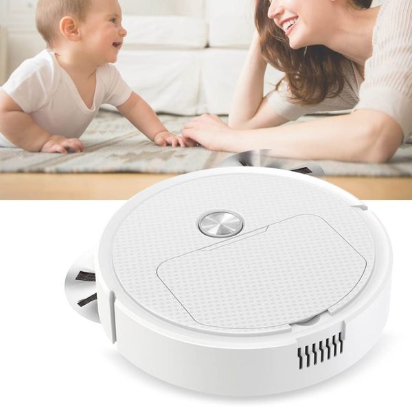 3 In 1 Portable Wireless Smart Sweeping Robot Rechargeable Cleaning Machine