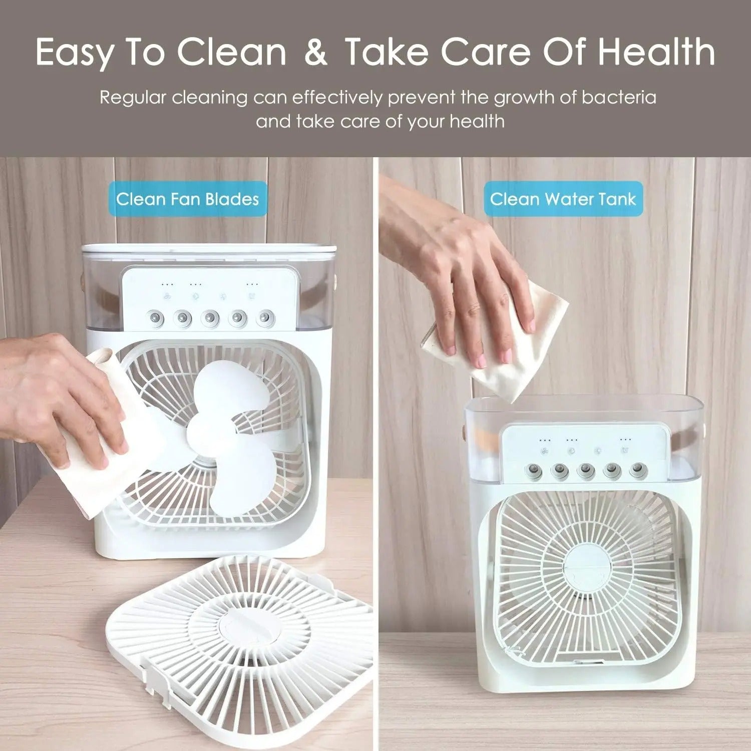FlashFinds.pk™ - 3 In 1 Air Humidifier Water Cooling Fan