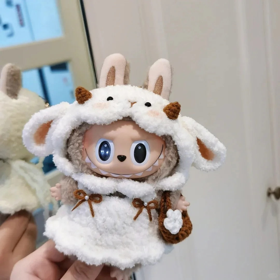 Labubu 3rd Generation Series Doll - Toy Anime Figure Pendant/Keychain