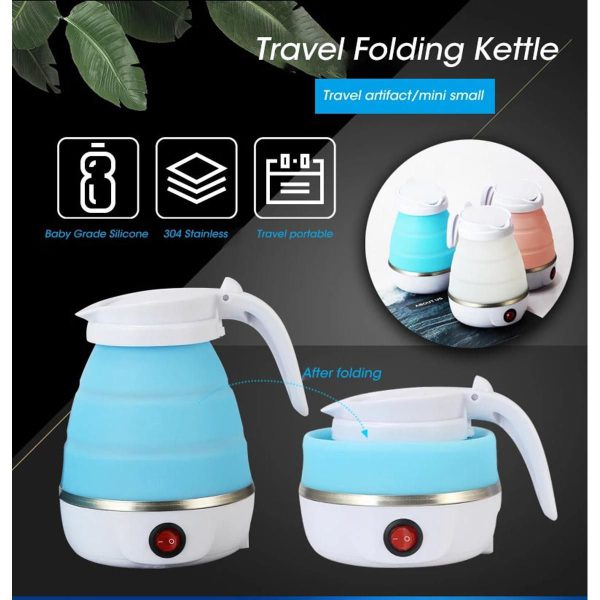 Foldable & Portable Teapot Water Heater Electric Kettle