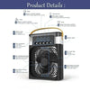 FlashFinds.pk™ - 3 In 1 Air Humidifier Water Cooling Fan