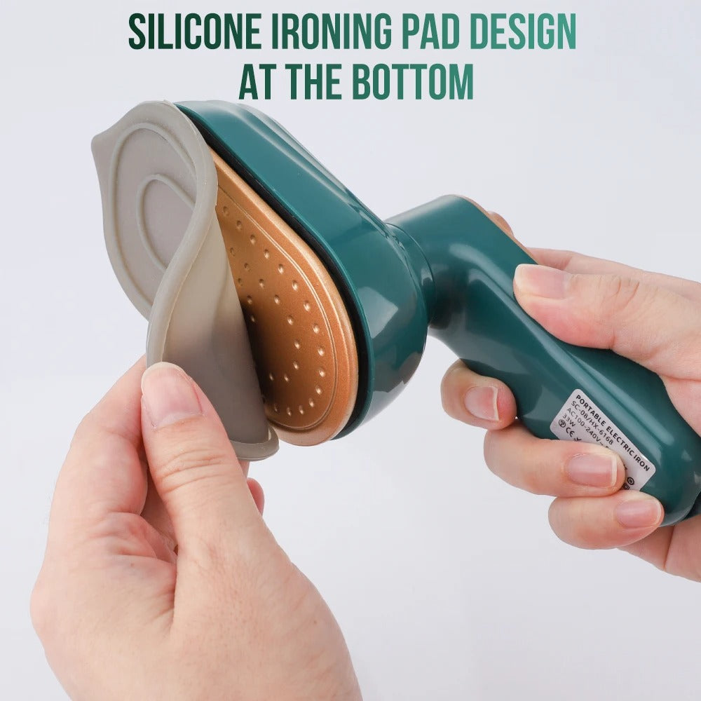 Portable Handheld Steam Iron – 180° Rotating Design for Quick Wrinkle Removal