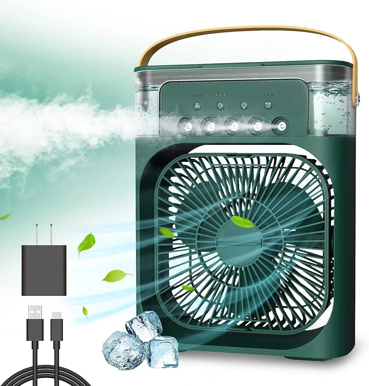 3 In 1 Air Humidifier Cooling USB Fan