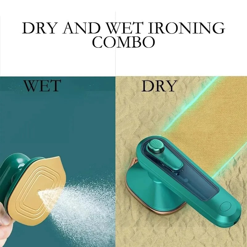 Portable Micro Steam Iron – Dual Mode Dry & Wet Ironing | Portable & Fast Heating