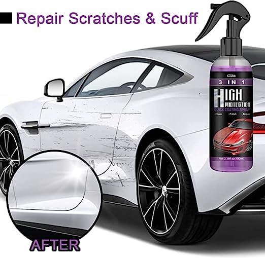 High Protection Quick Car Coat Ceramic - 3 In 1 Car Coating Spray