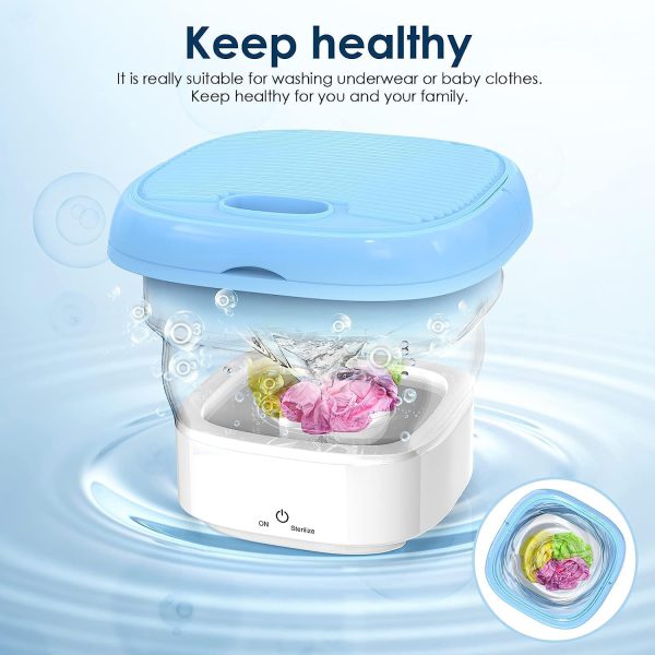 Semi-automatic Mini Folding Washing Machine