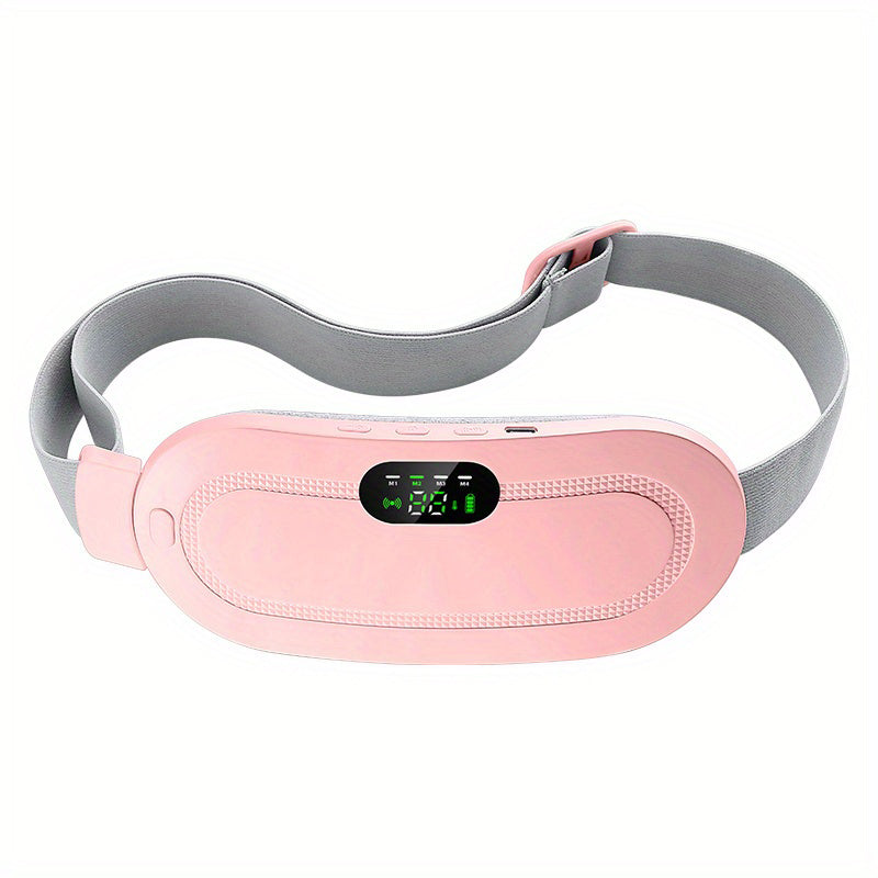 Electric Period Cramp Massager Vibrator Heating Belt For Menstrual Relief Pain