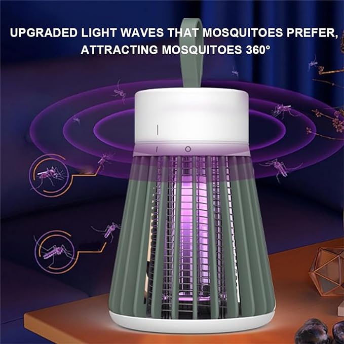 Mozzguard Mosquito Trap - Portable USB Charging for Home, Kitchen, Office