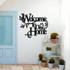 Welcome To Our Home Wall Sign Wooden Wall Art